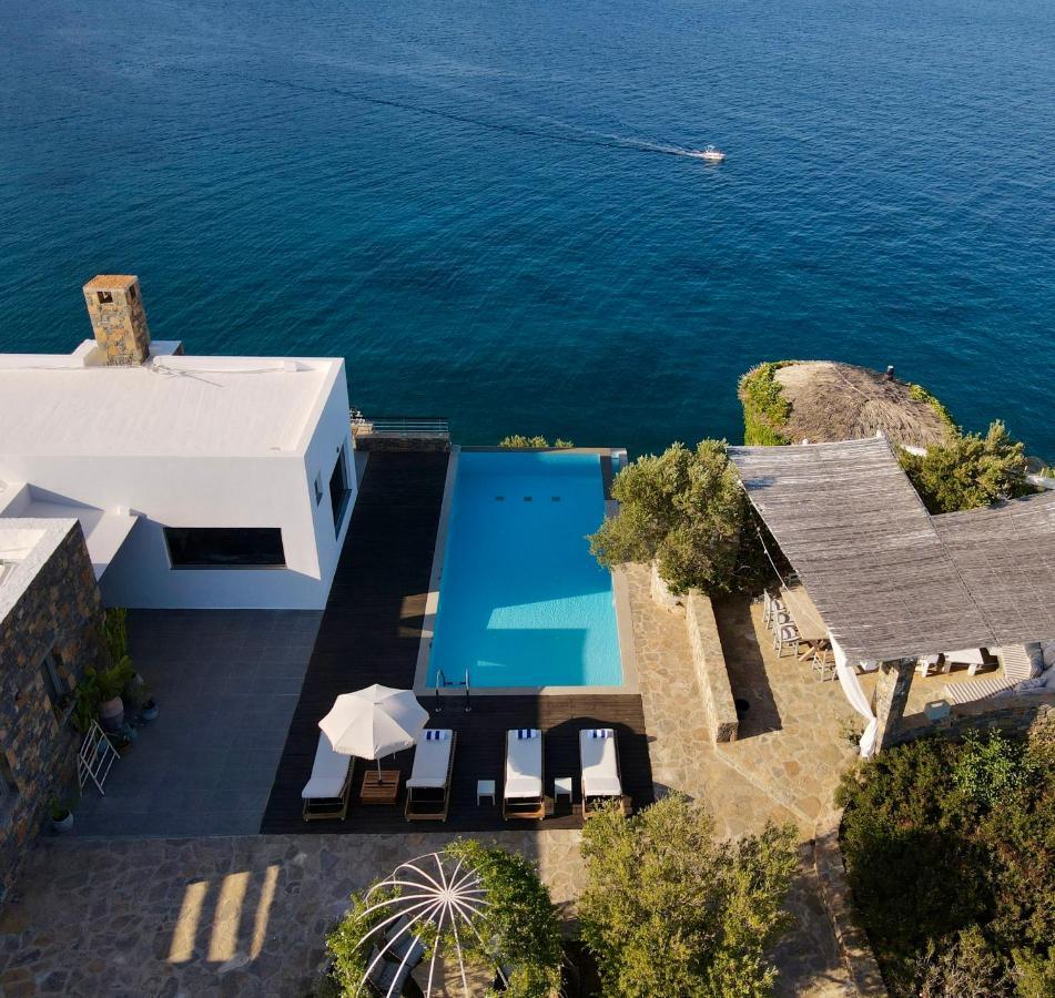 Villa Aiolos: Above The Sea, Within Agios Nikolaos מראה חיצוני תמונה