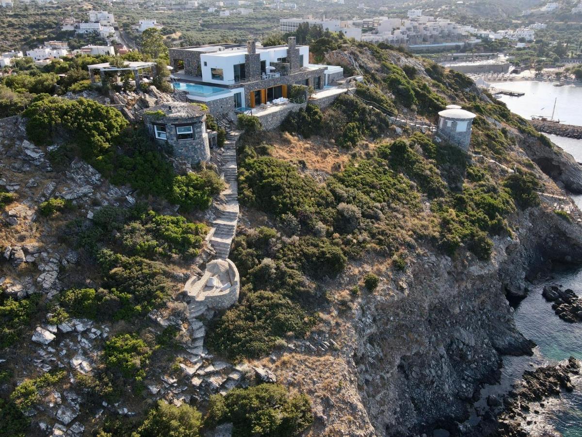 Villa Aiolos: Above The Sea, Within Agios Nikolaos מראה חיצוני תמונה