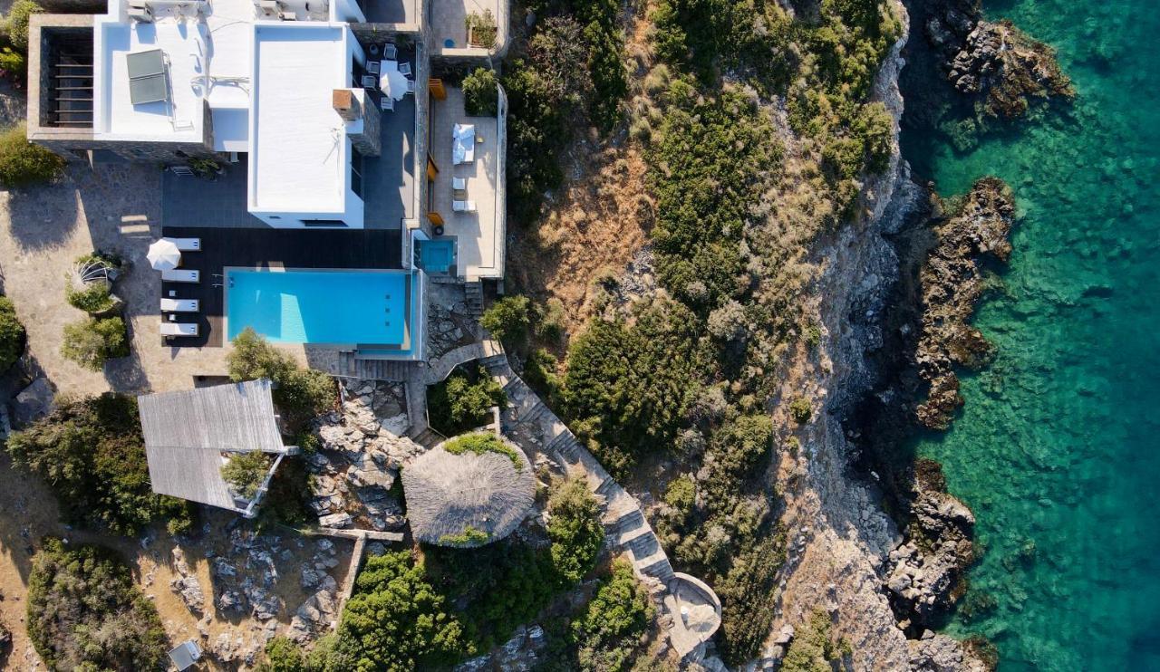Villa Aiolos: Above The Sea, Within Agios Nikolaos מראה חיצוני תמונה
