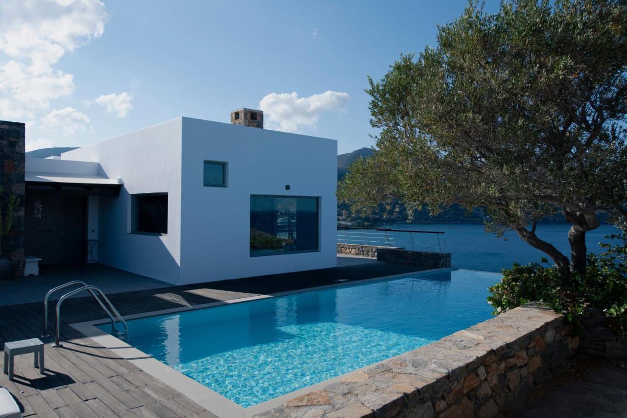 Villa Aiolos: Above The Sea, Within Agios Nikolaos מראה חיצוני תמונה